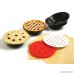 Nonstick 4 Mini Pie Quiche Tarts Pans & 2 Top Cutters 6 Pc Set - B00VGJ0P68
